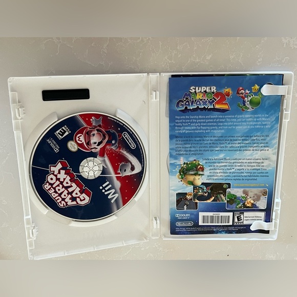 Super Mario Galaxy (Nintendo WII, 2011) CIB Complete - Picture 2 of 4